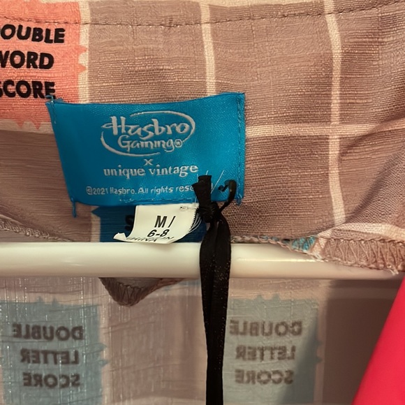 Unique Vintage x Hasbro Scrabble Dress!!! - Picture 3 of 5